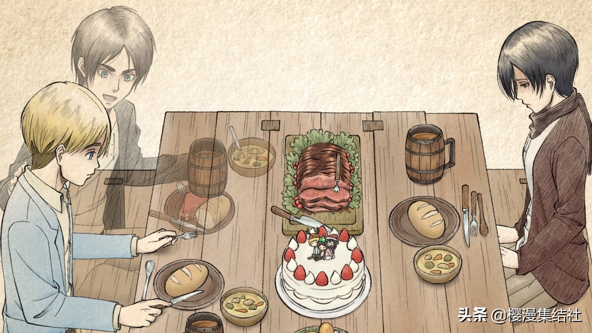 进击的巨人：艾主席“灭世”还是“救世”，沉睡人苏醒该何去何从