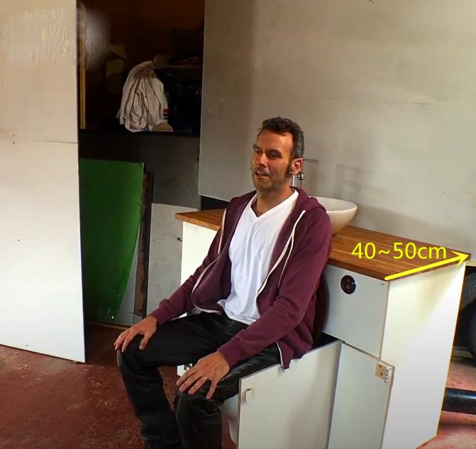 壁挂式马桶隐藏在墙体的尺寸,壁挂式马桶直接嵌入墙内