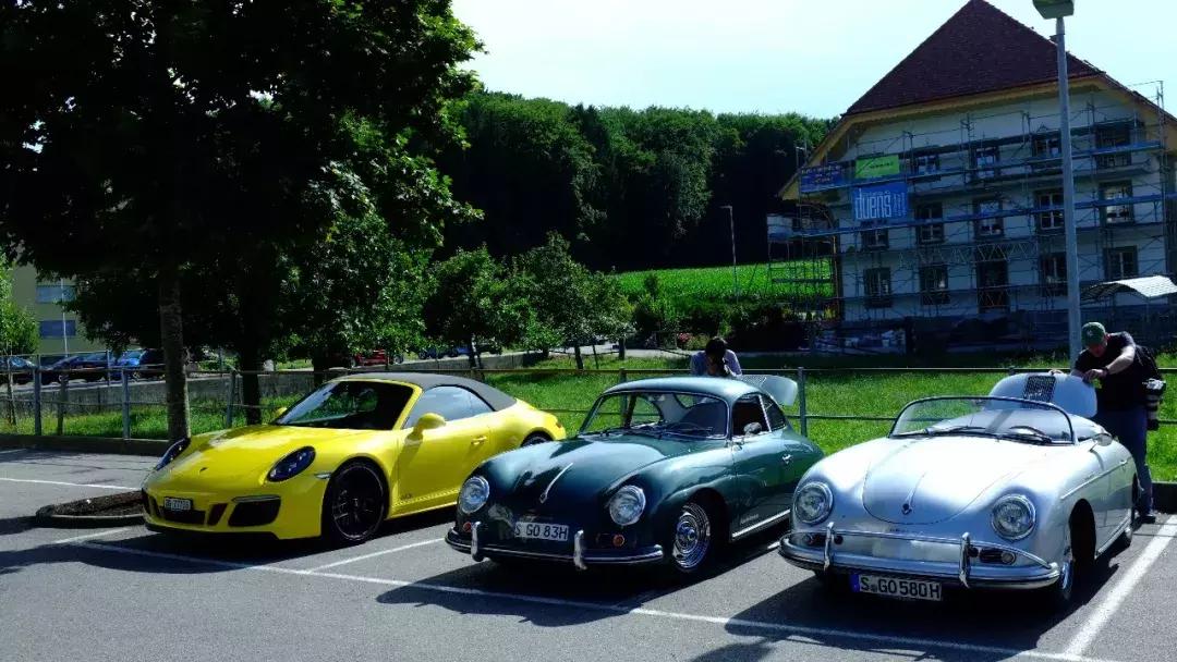 保时捷早期356跑车,保时捷356光影体验