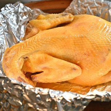 古法盐焗鸡爽爆了,传统盐焗鸡爆汁呈现