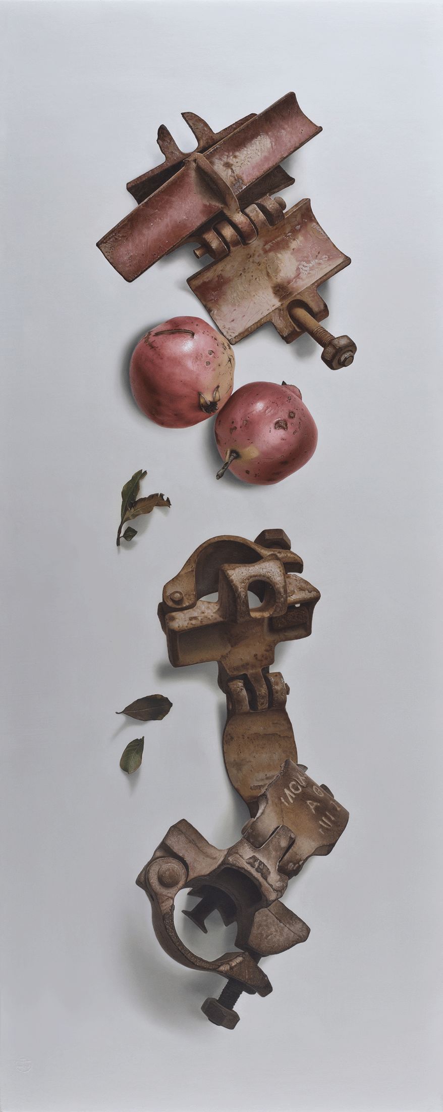 冷军画桃子图片大全,冷军画桃子放大5倍