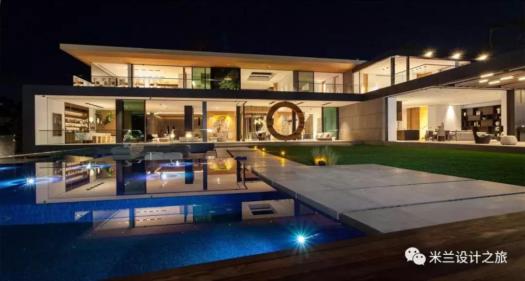 超豪华别墅游泳池,顶级豪华别墅带室内游泳池