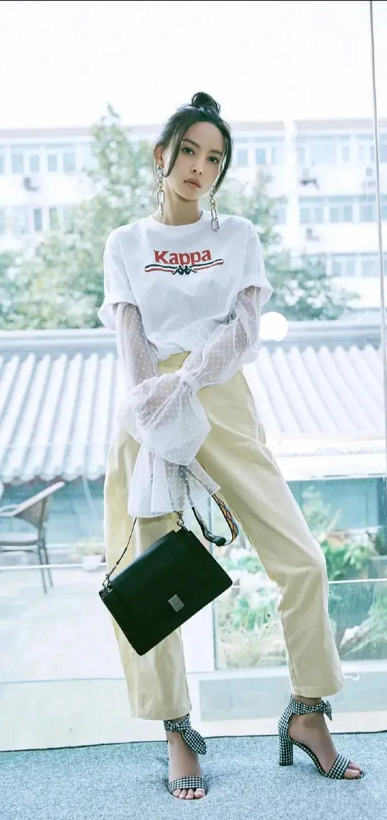 明星穿搭图片素材,明星新款服装图片大全