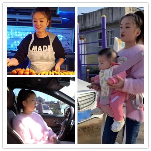 山东美女17岁摆摊卖烤面筋，年赚10多万，6年后依然貌美如花