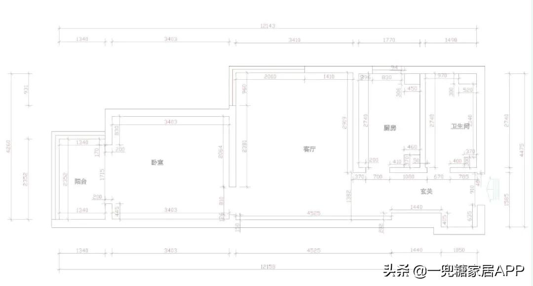 48㎡小家，餐厅可以蹦迪，还带私人影院！小户型都给我学