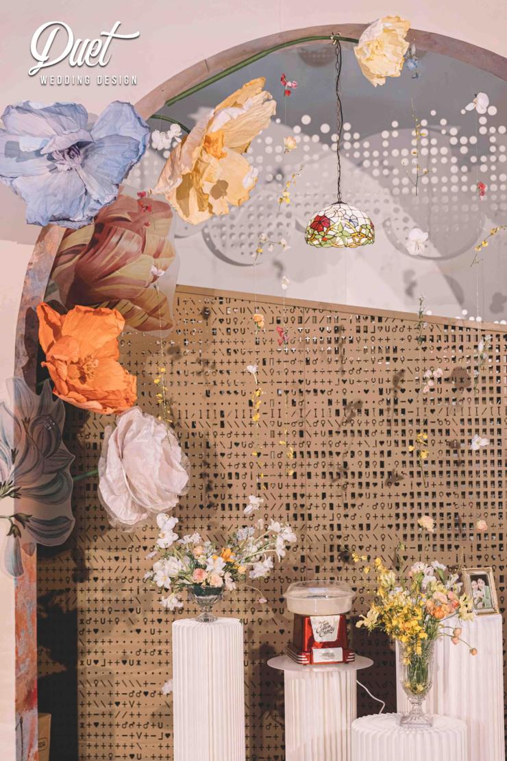 梦幻花园婚礼,温暖浪漫的婚礼