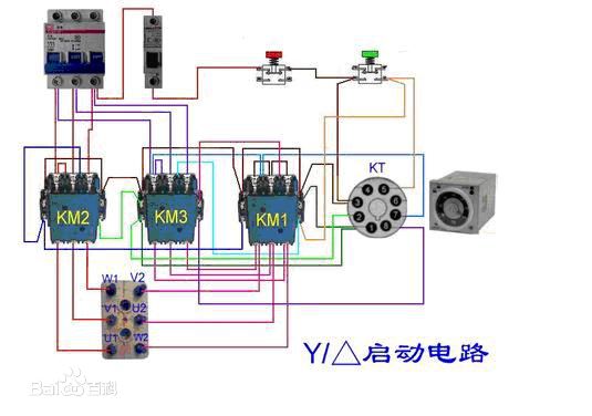 接触器的各种接法,接触器的正确接法图