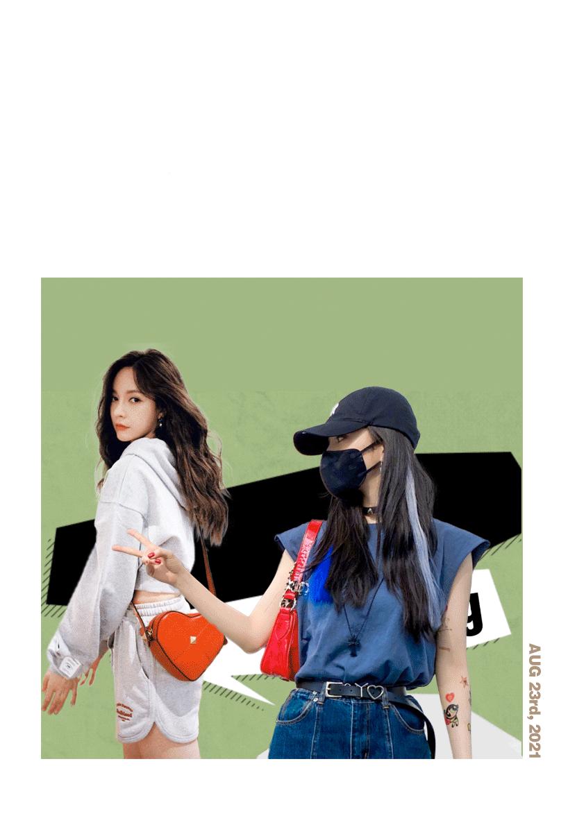 三里屯偶遇大幂幂,杨幂和闺蜜在三里屯逛街遭搭讪