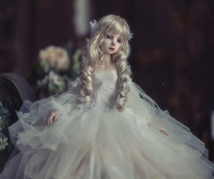 给1万多的bjd娃娃换衣服,bjd娃娃打扮才好看