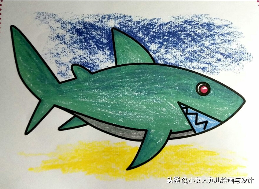 彩色铅笔简笔画人物少女,7-10岁儿童简笔画简单又漂亮