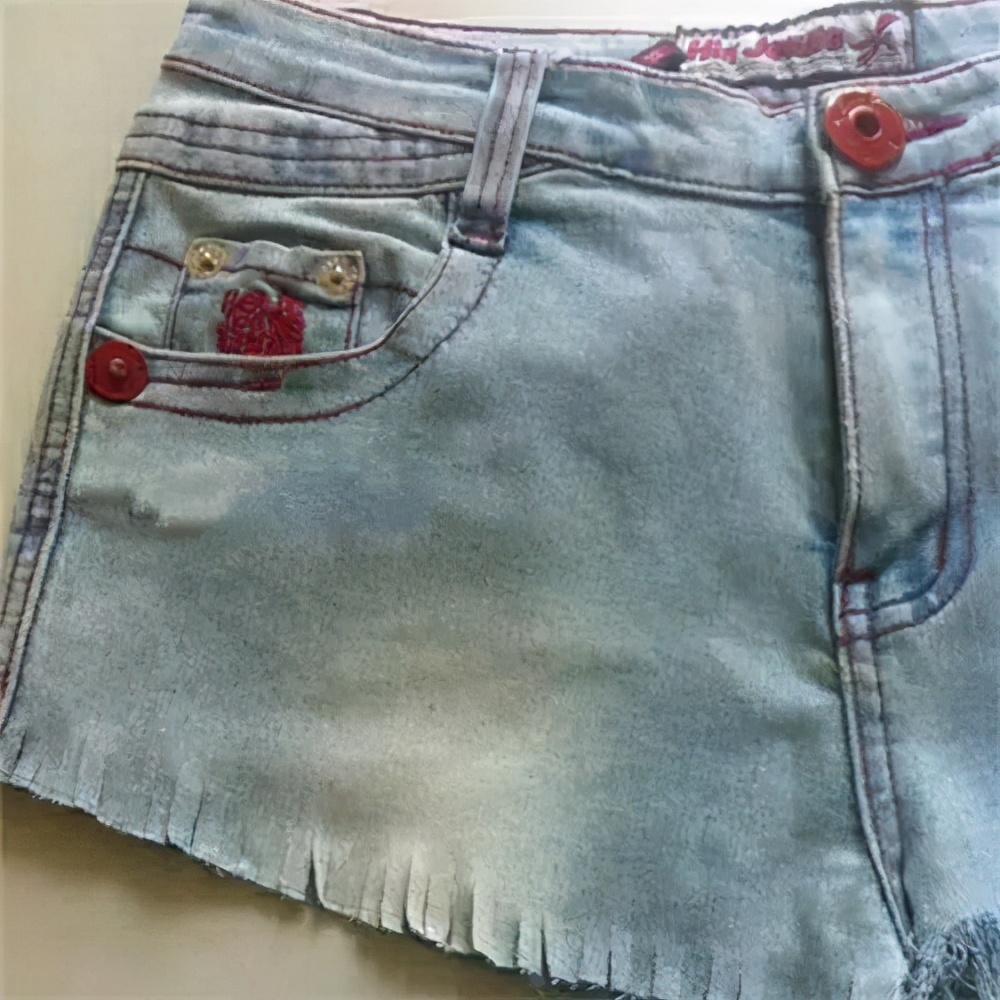 牛仔裤怎么改造成破洞流苏,旧牛仔裤腿简单变裙子