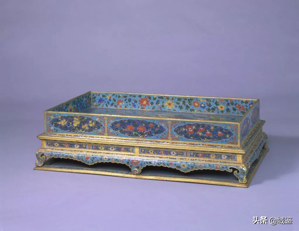 大清乾隆年制景泰蓝宫廷人物花瓶,北京金氏宫廷景泰蓝工艺品制作