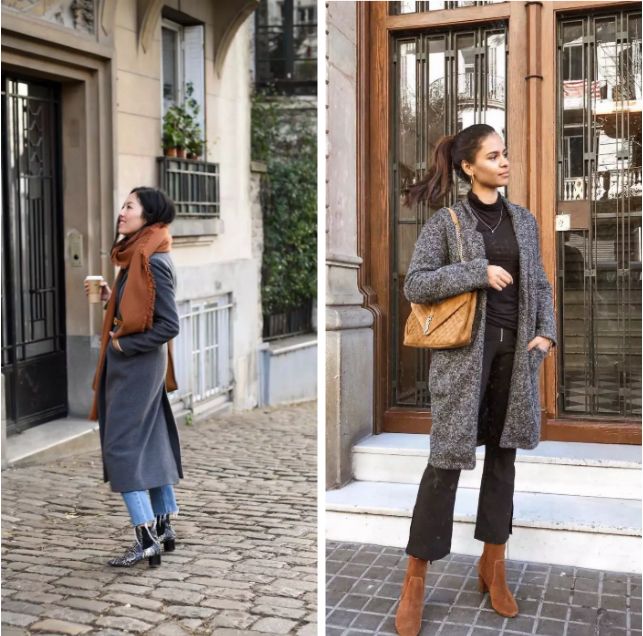 2021年最流行黄灰的穿搭,2023高级色系穿搭