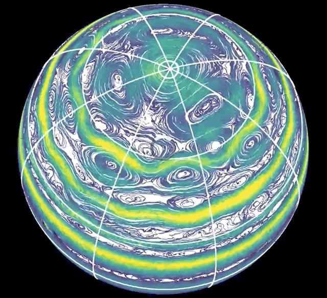 土星六边形风暴是规模最大的吗,土星的六边形风暴有多大