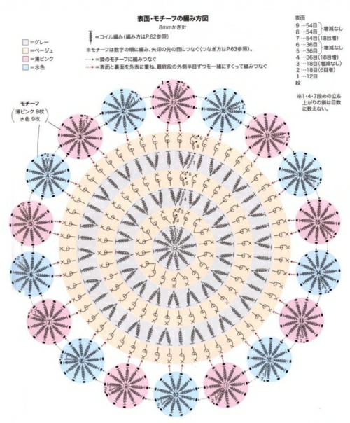 钩坐垫视频教程,钩沙发坐垫教程