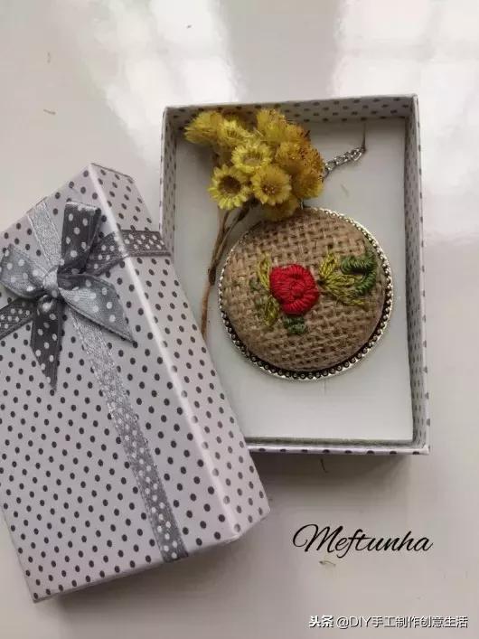 如何绣项链,手工项链绣法