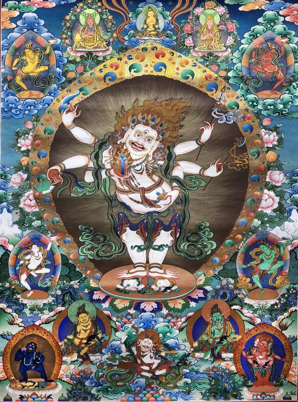 尼泊尔手绘唐卡和西藏唐卡区别,尼泊尔唐卡和藏区唐卡的价格