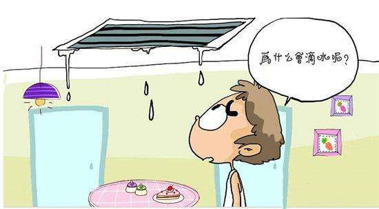 中央空调滴水声音吵的解决办法,中央空调使用中突然有滴水声
