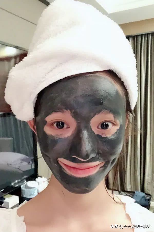 热巴敷面膜好吗,明星敷面膜大比拼