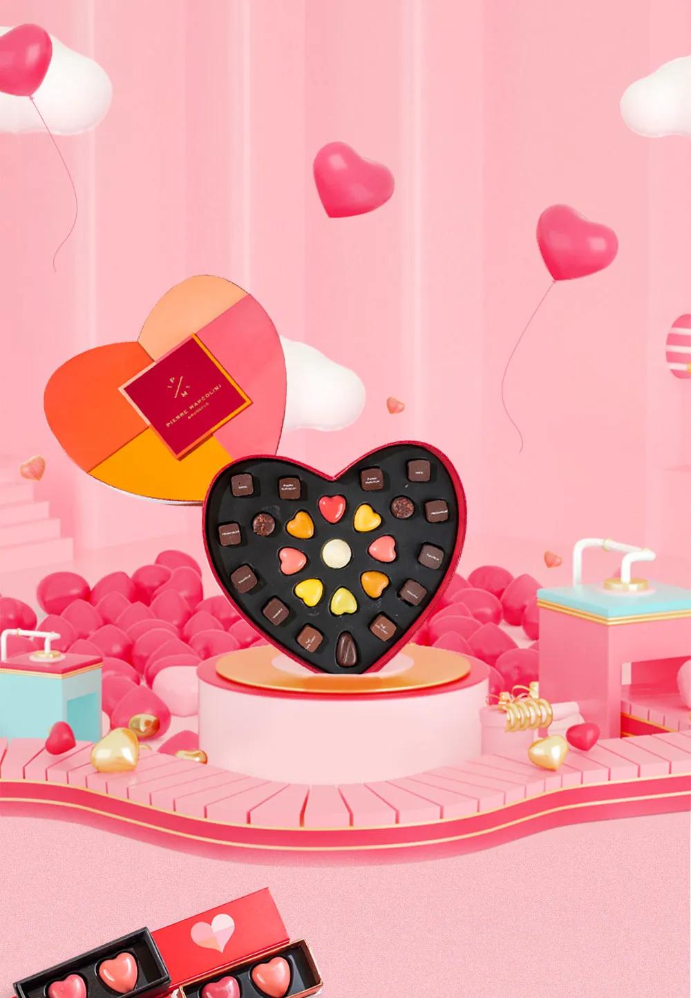 520甜宠|比利时新式口感浪漫降临,PierreMarcolini邀您探寻