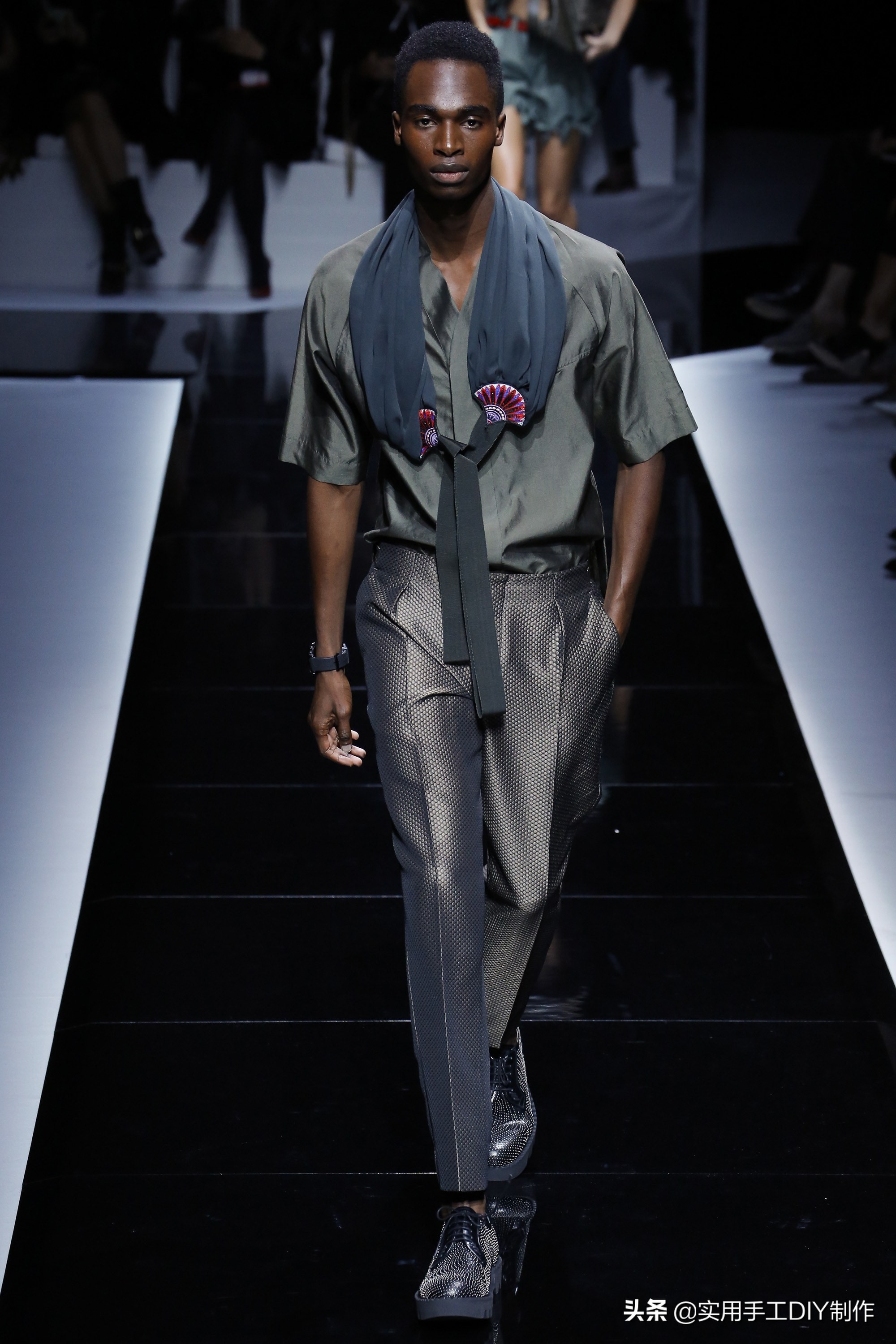 夏时装周emporioarmani秀场,春夏时装周emporioarmani