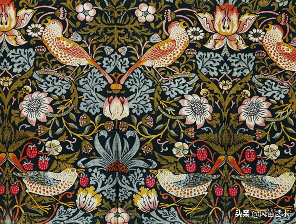 “图案之王”威廉·莫里斯，成就跨越百年的时尚