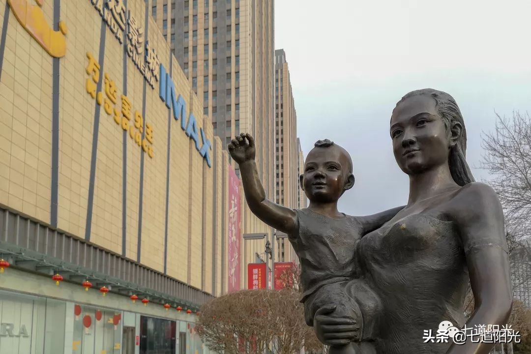 实拍银川的街景,银川市实景