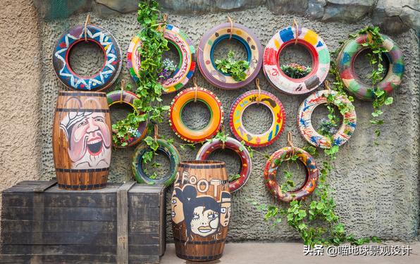 废旧轮胎再利用脑洞大开创意无限,废旧轮胎利用创意作品