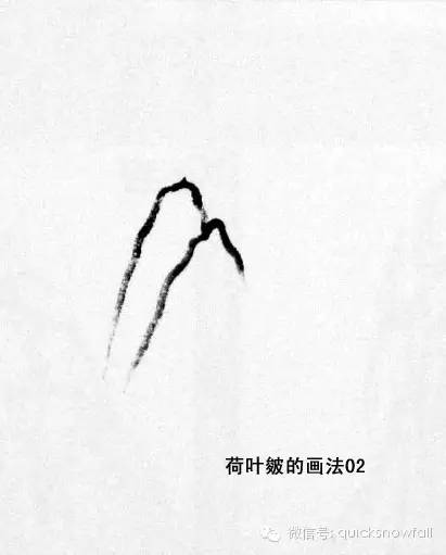 北派山水画山石画法,山水画技法山石的基本画法解析