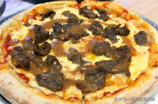 #吃遍大连#披萨的诱惑!一个蕴藏着芝士力量的神物