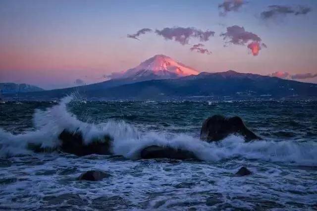 富士山火山口拍摄,日本富士山超清视频