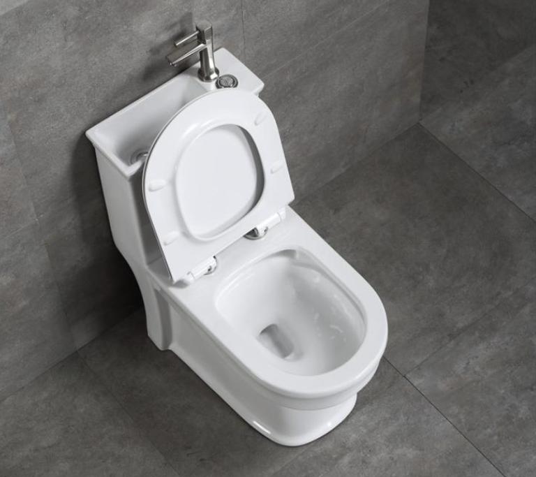 日本节水马桶带水池,日本马桶水池一体
