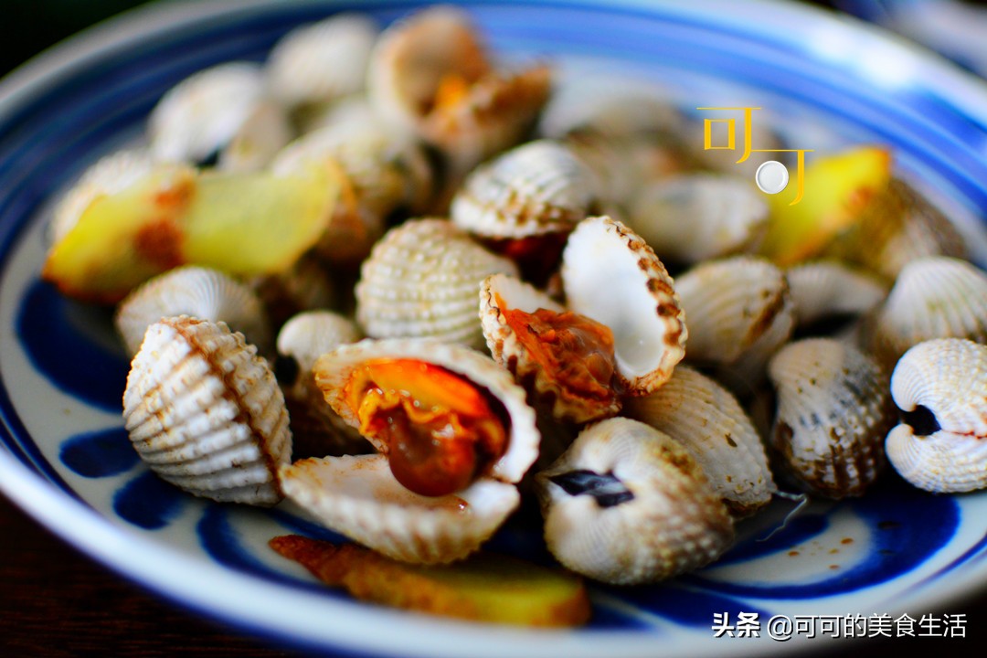 血蚶白灼,白灼血蚶做法