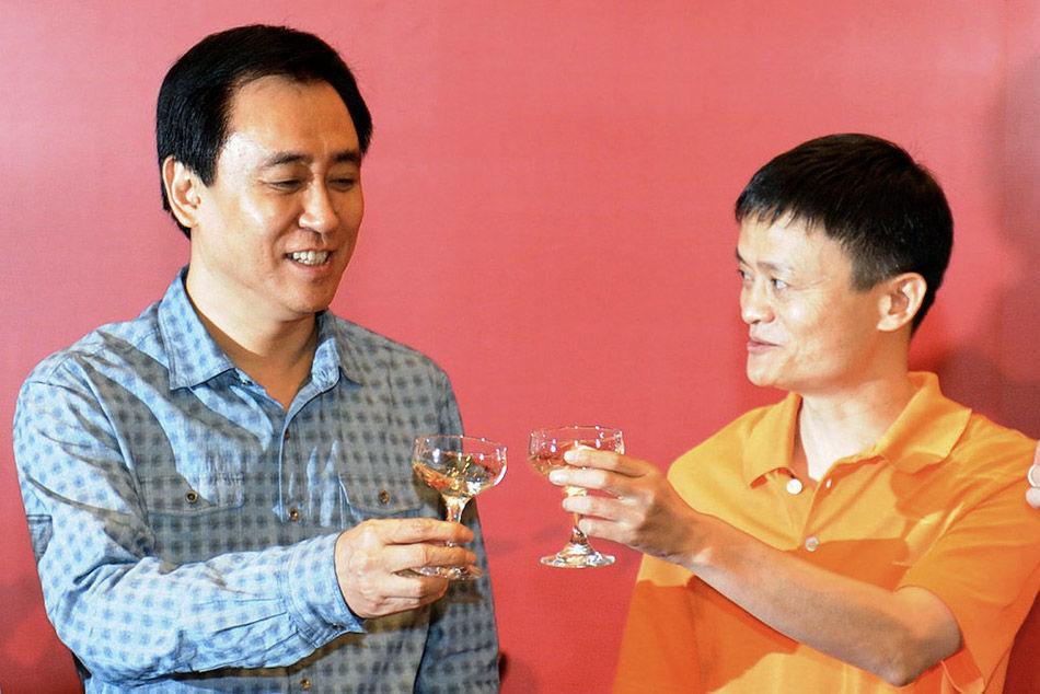 中国房地产和互联网富豪榜,互联网财富对比