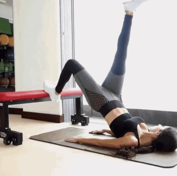 大长腿健身训练方法,健身动作教学女生瘦上半身