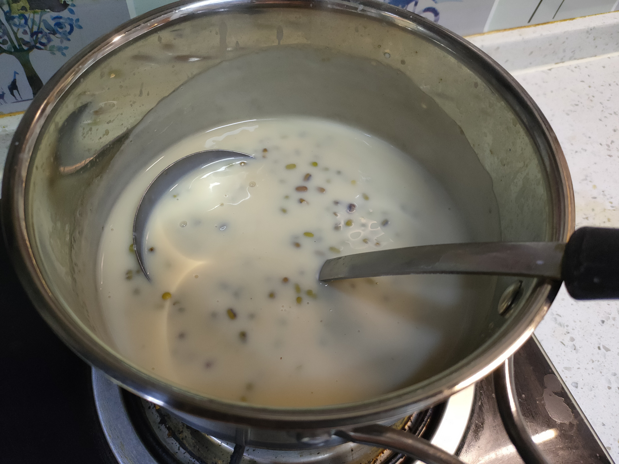 里面有绿豆的绿豆雪糕,夏天绿豆雪糕的制作方法