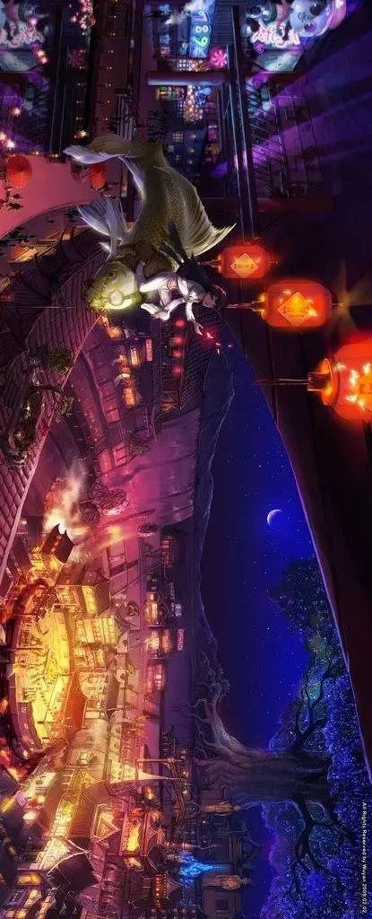 一组非常有意境的动画场景