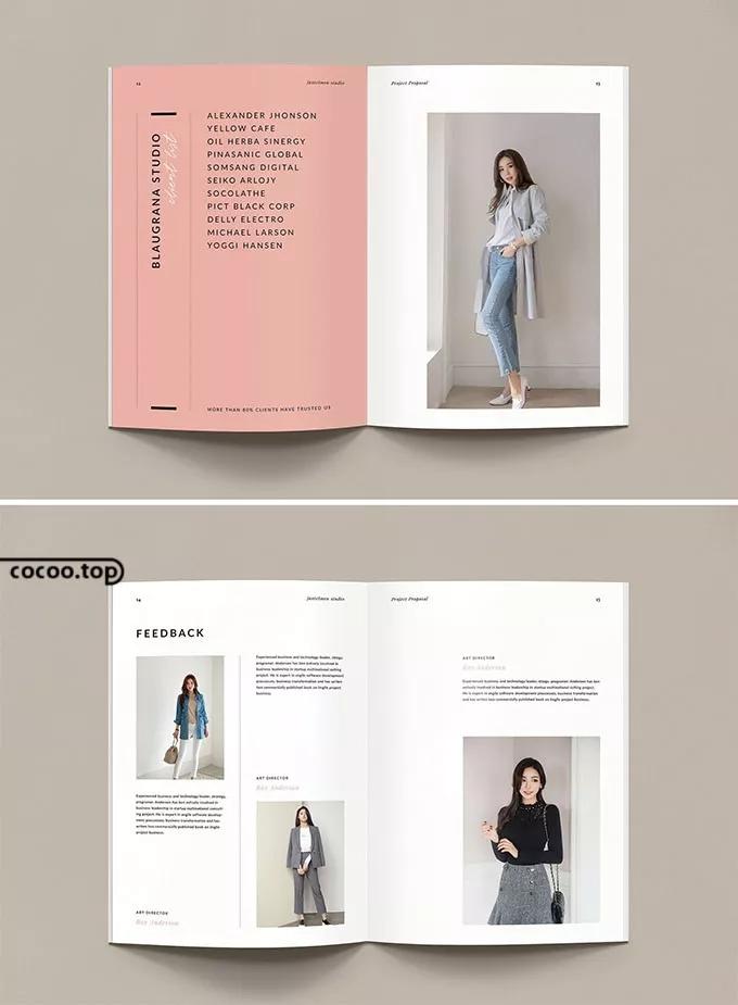 画册内页设计高级感,画册设计接单技巧