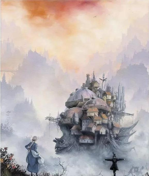 全球50位艺术家致敬宫崎骏作品