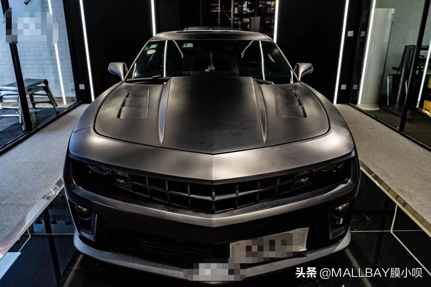 改色科迈罗,科迈罗改色变黑