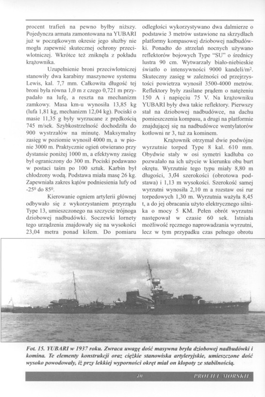 旧日本海军夕张级轻巡洋舰YUBARILightCruiser