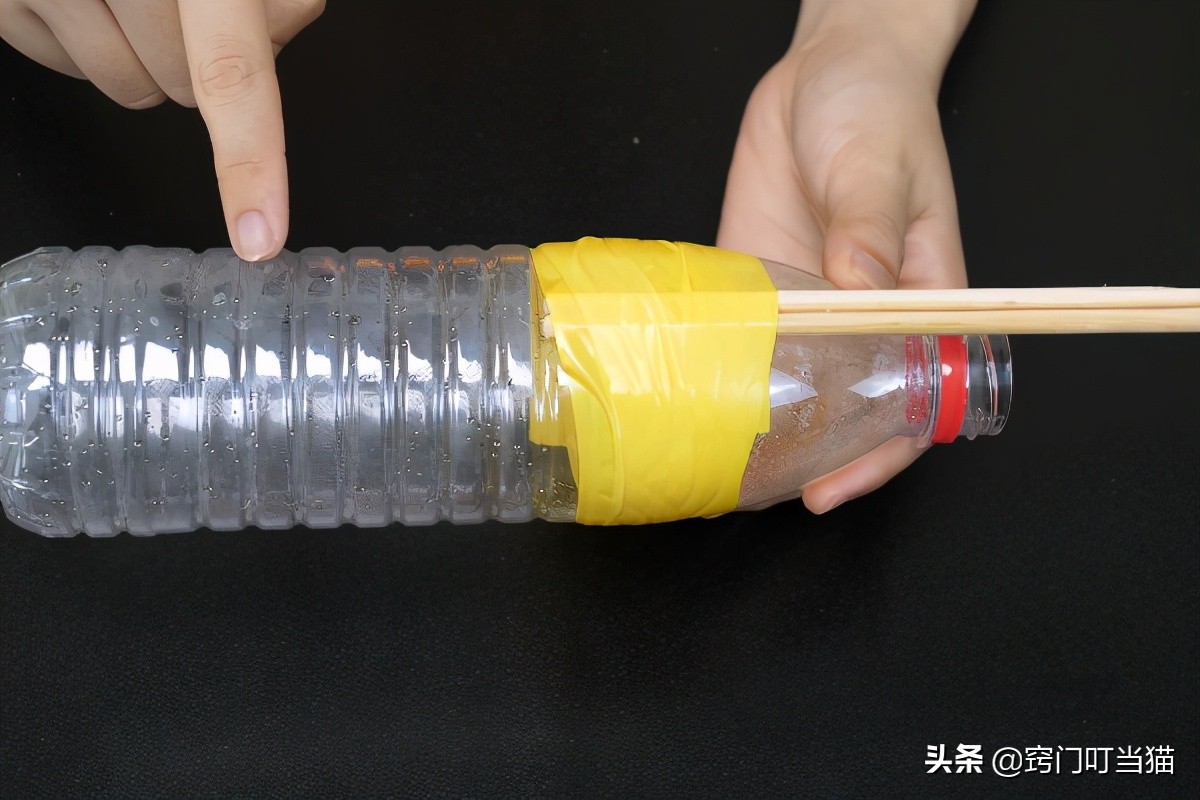 生活小妙招自动浇花器,自制出差后定时浇花器