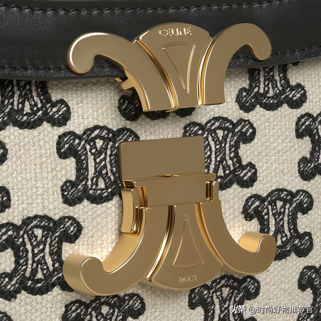 celine标志印花横款手袋,celine新款牛皮革手袋