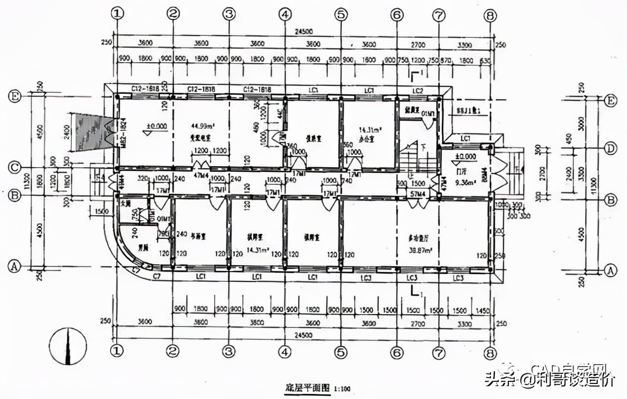 如何看懂装修图纸的电工施工图,如何快速看懂图纸施工图