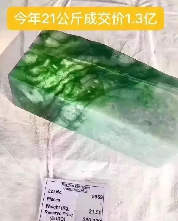 轰动玉石界的原石,轰动翡翠界的事件