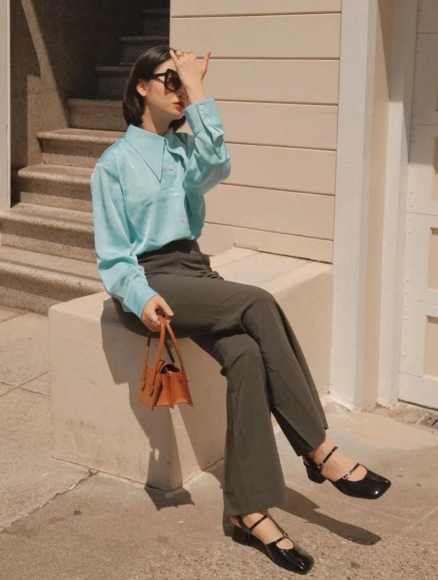 超级加长西裤,超级垂感西裤