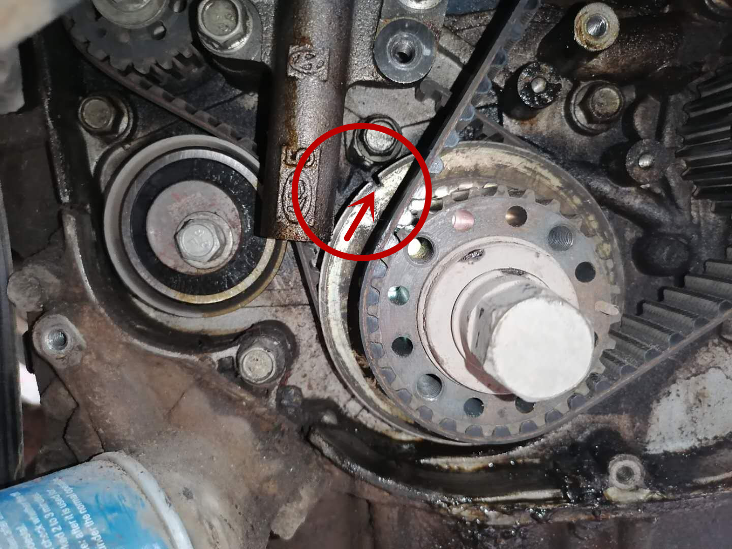 发动机轻微抖动，加速无力，原来是哪位大神把正时皮带挂错了三齿