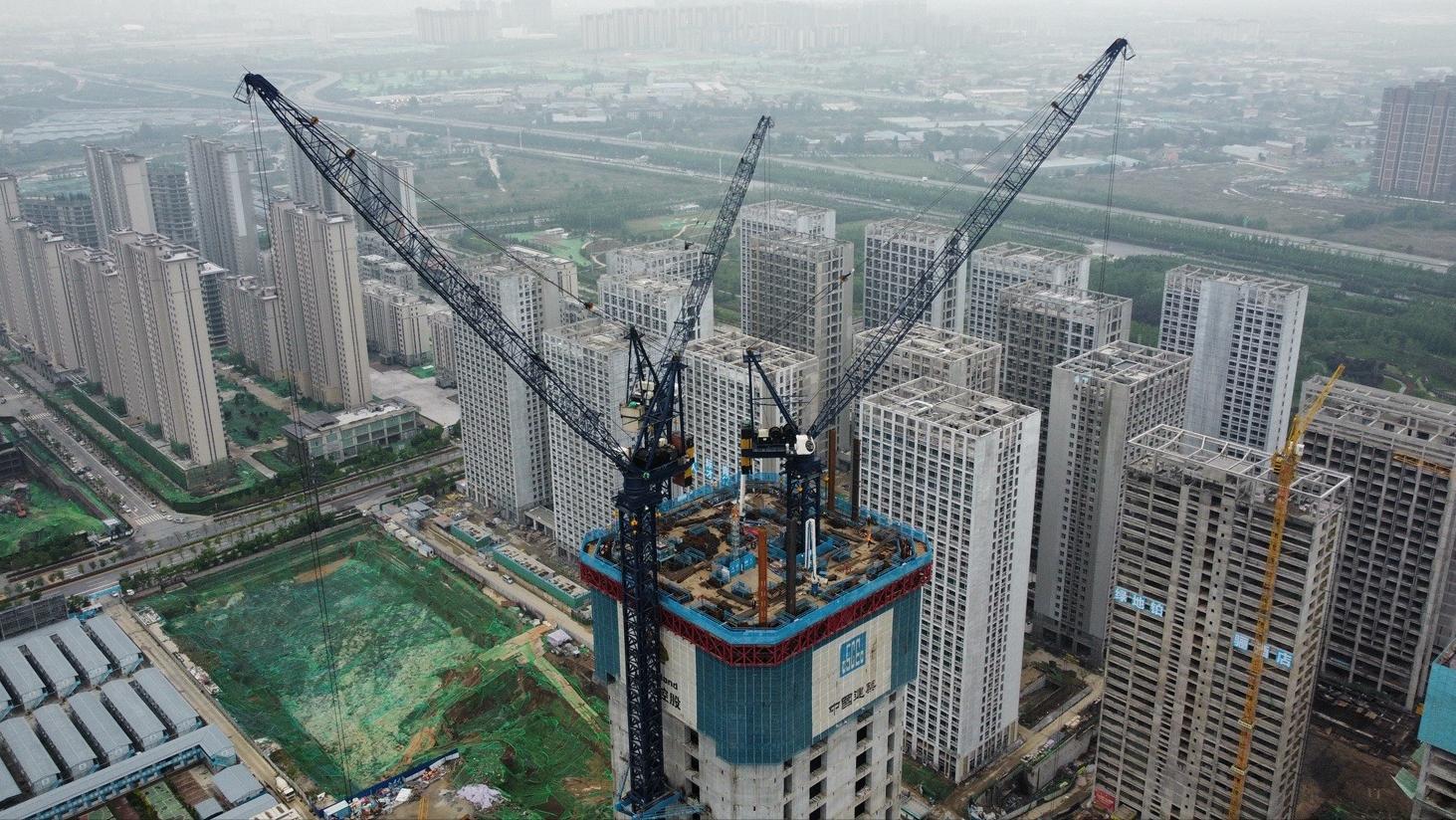 济蓉镐—在建400米级超级地标快速拔高!摩天缔造者绿地实力彰显