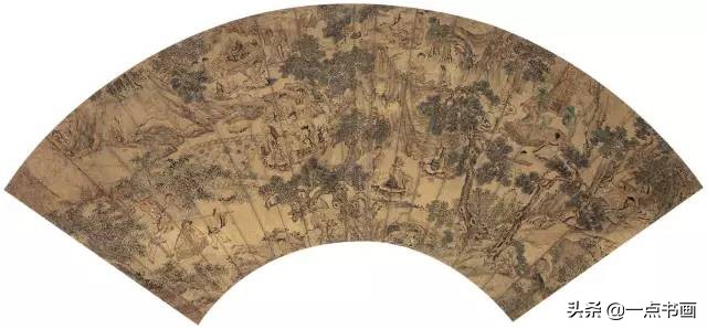 明仇英拍卖60亿的作品,明仇英桃源仙境图临摹