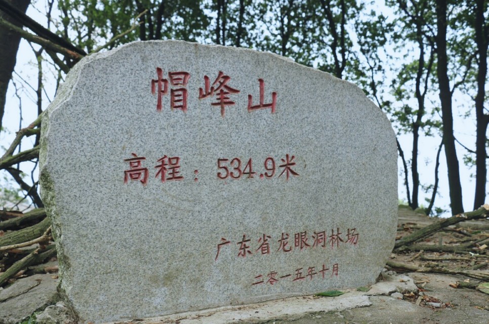 广州市区最高峰帽峰山,广州帽峰山森林公园高清标准图片